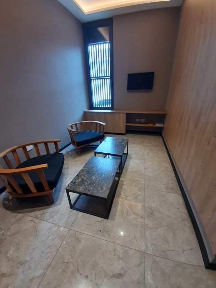 VENTA - Depto 2 ambientes con cochera a estrenar - Zona La Rioja y Matheu