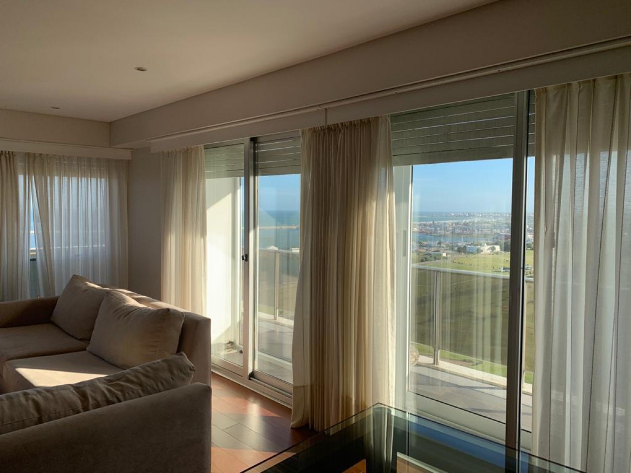 Departamento 4 Amb con vista al mar y cochera doble playa grande