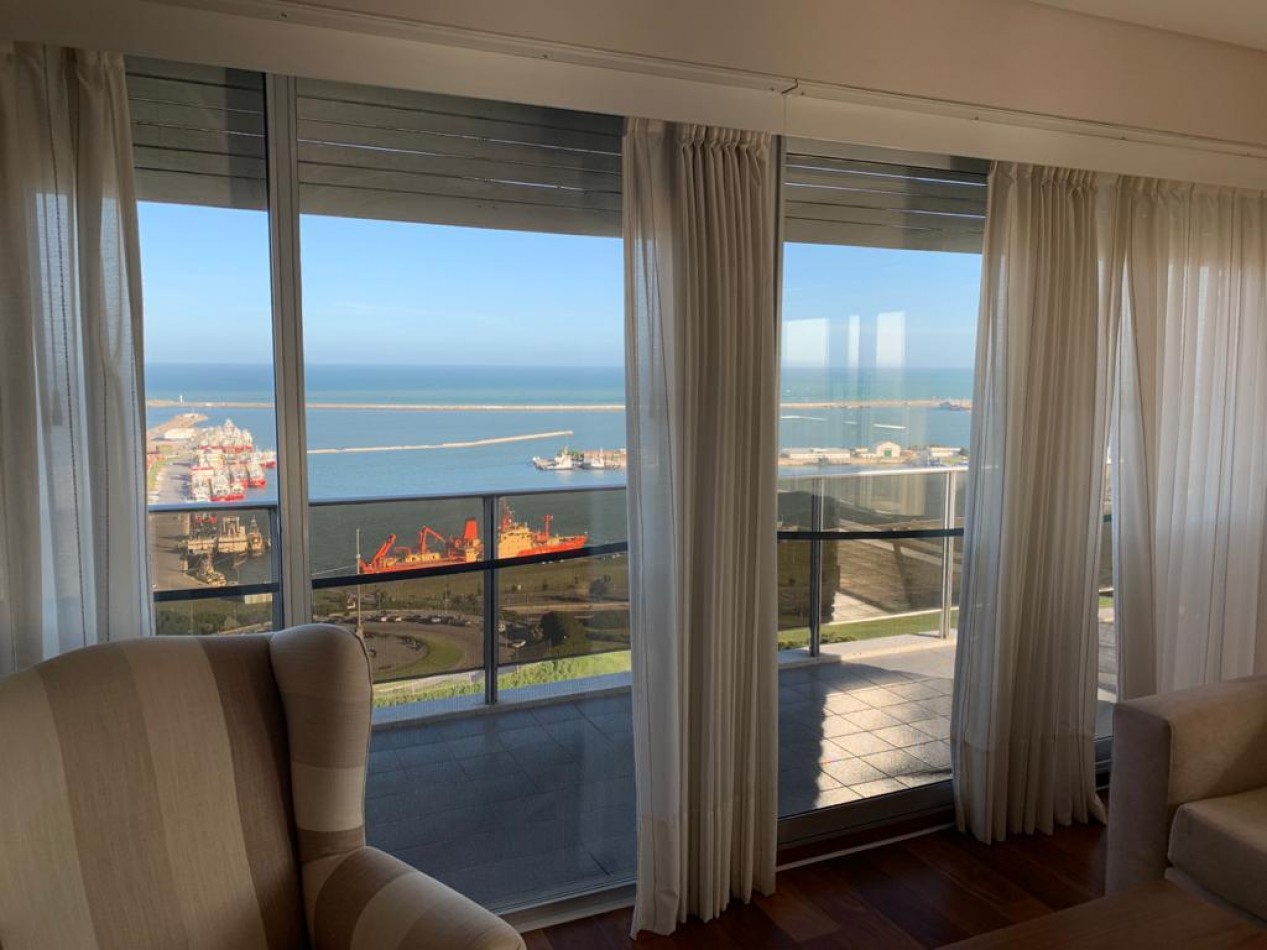 Departamento 4 Amb con vista al mar y cochera doble playa grande