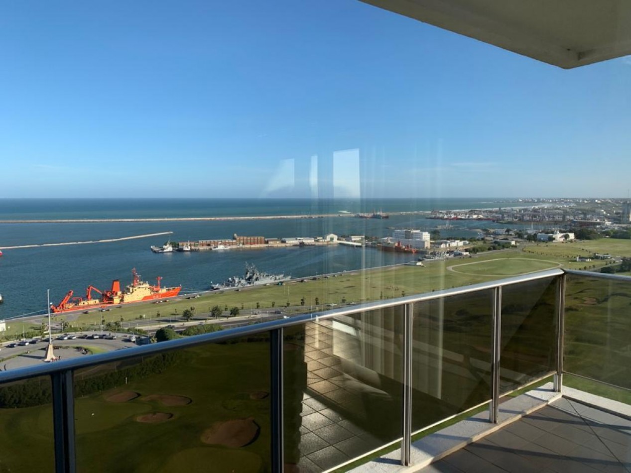 Departamento 4 Amb con vista al mar y cochera doble playa grande