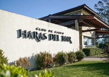 LOTE DE 750 M² EN VENTA EN CLUB DE CAMPO HARAS DEL MAR